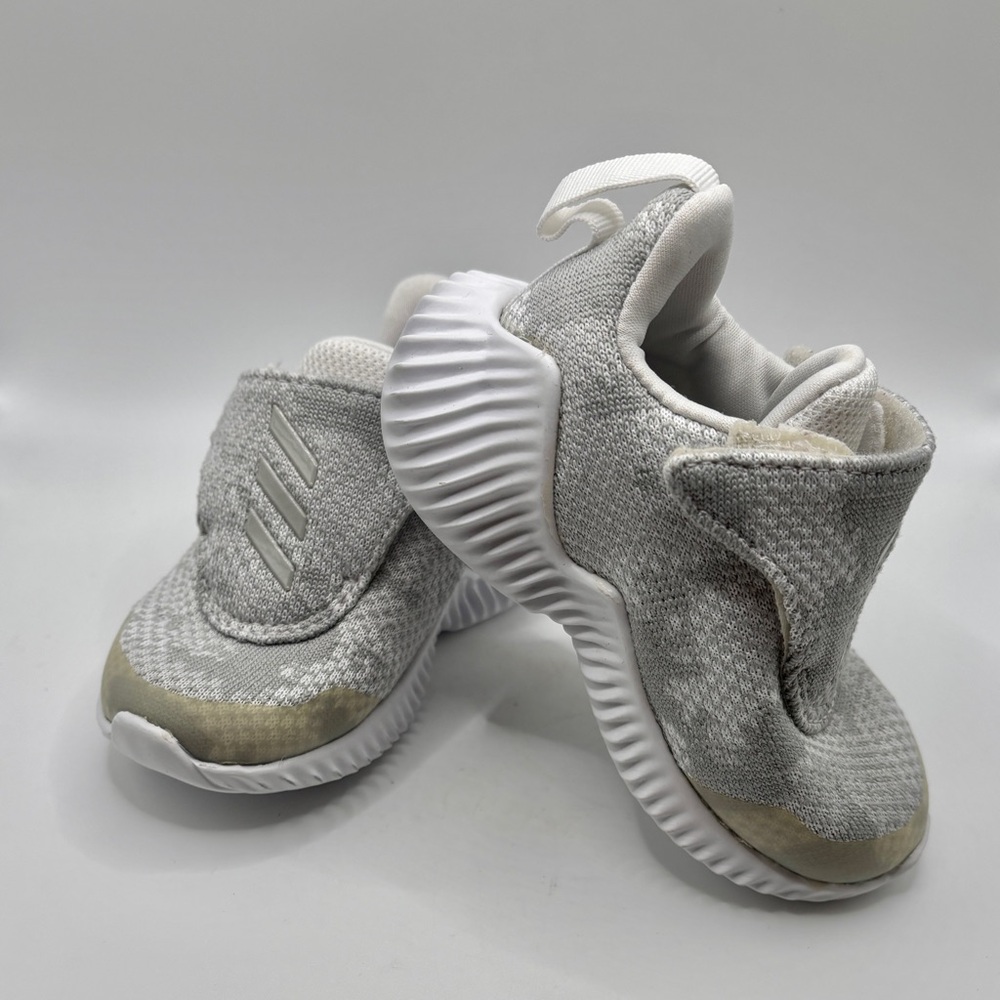 Adidas Size Toddler 4K Eco Ortholite Gray Sneakers